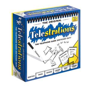 Jogo de Tabuleiro USAOPOLY Telestrations autêntico para 8 jogadores