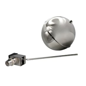 Torneira Boia Inox 1" Corpo Balão E Haste Em Inox 304 Genebre 388606k100
