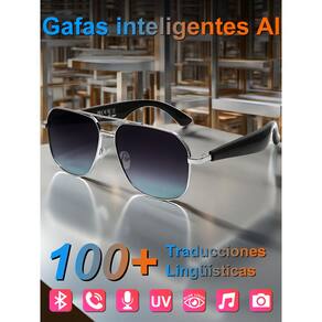 Óculos inteligentes SACOSDING com proteção UV antirreflexo com Bluetooth