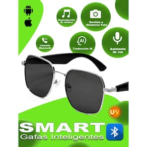 Óculos de sol inteligentes SACOSDING UV Protection com assistente de voz
