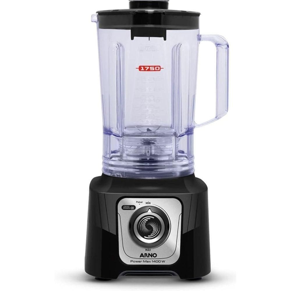 Liquidificador Powermax Preto 1400w Comfort Control 110V