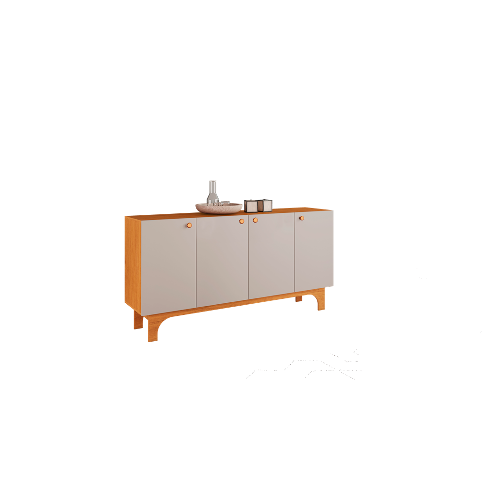 Buffet Delícia 4 Portas Lisas JCM Movelaria