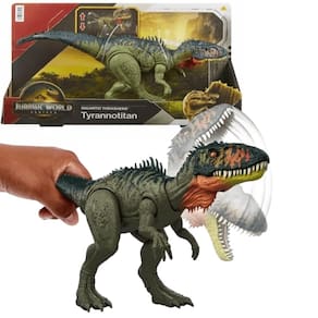 Jurassic World Dinossauro Gigantic Thrashers Tyrannotitan