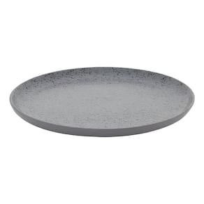 Prato Raso 26 Cm Oxford Porcelanas Flat Gray 26 Cm