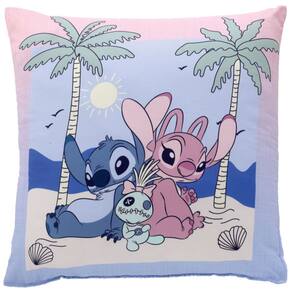 Almofada Disney 43x43cm Hedrons Stitch Praia