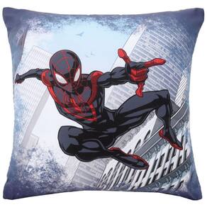 Almofada Disney 43x43cm Hedrons Spiderman Black