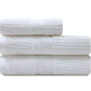 Jogo de Toalha Buddemeyer Fio Penteado Canelado 100% Algodão 3 peças Banho e Rosto