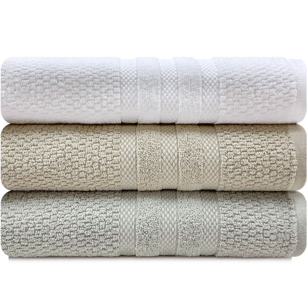 Jogo de Toalha Vanilla Extra Soft em Algodão 3 Peças Banho Buddemeyer