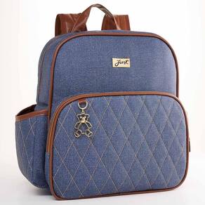 Mochila de Maternidade Just Baby Chicago Jeans