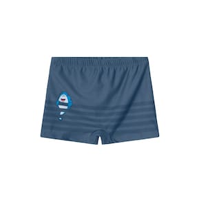 Sunga Infantil Menino Malha Uv Azul Brandili
