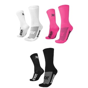 Kit 03 Pares Meia Para Corrida Hupi Lisas Coloridas