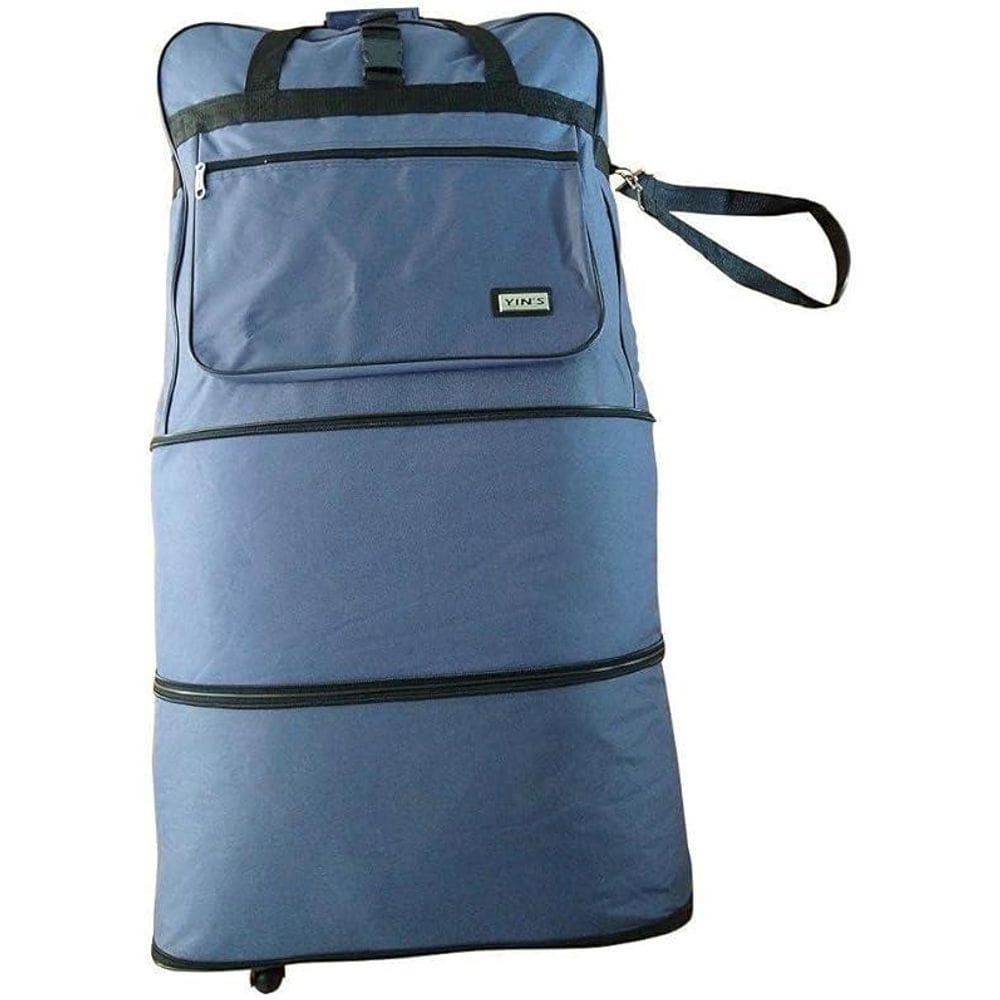 Sacola De Viagem Expansível 3 Níveis Mala 6 Rodinhas Grande