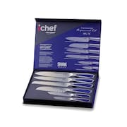Conjunto de Facas Ichef Polishop - Shark Series - Professional Cut - Inox