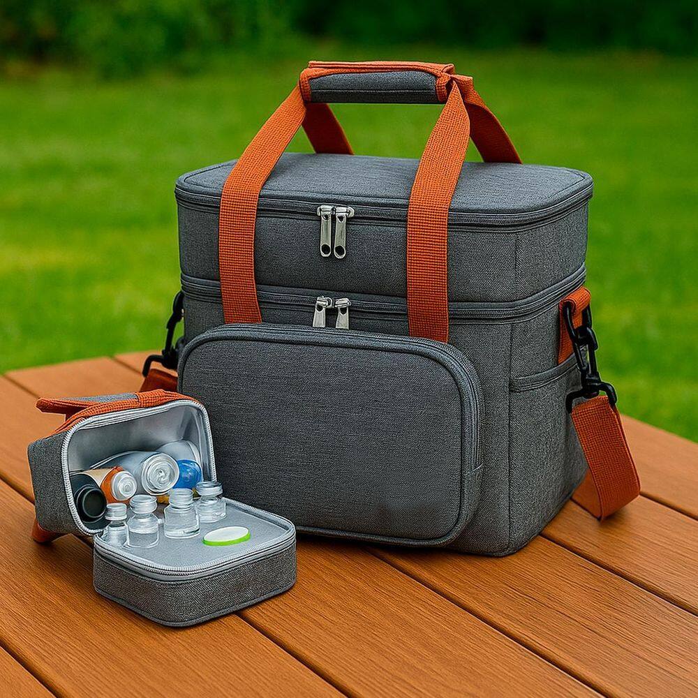 Bolsa Térmica Lancheira Dobrável Escola Leve