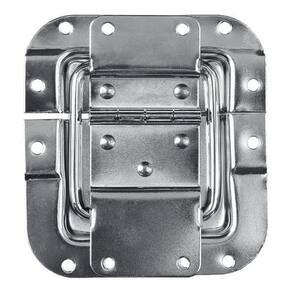 Dobradiça Embutir Limitador 45 Grande Cromada Lu-D02 Luminos