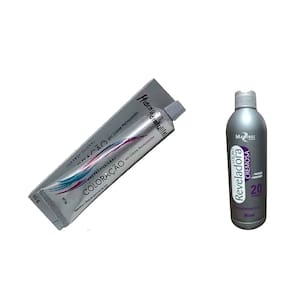 Kit Tinta Azul Royal 01 Coloração, 01 OX 20 VL 90ml Mairibel
