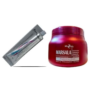 Kit Vinho Marsala 01 Mascara 250g e 01 Coloração Mairibel