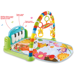 Tapete Interativo Infantil Para Bebes com Luz e Som