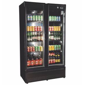 Cervejeira Vertical 2 Portas de Vidro RF020B All Black Frilux 220V