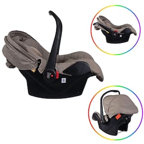 Cadeira Carro Bebê Conforto Grupo 0+ Aconchego Marrom Grena