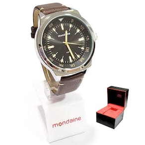 Relógio Mondaine Masculino Analógico 76719G0Mvnh1 Prateado 4