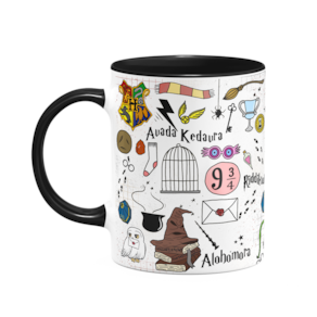 Caneca Icons Fantasy Potter - B-black - 325ml