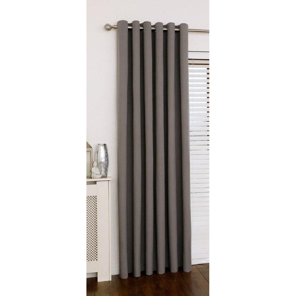 Cortina Cinza-Escuro Oxford Uma Folha 150X250 Sala/Quarto Fa