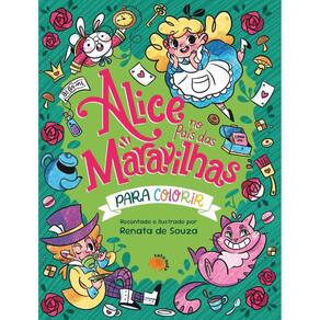 Alice no País das Maravilhas para colorir (2807)