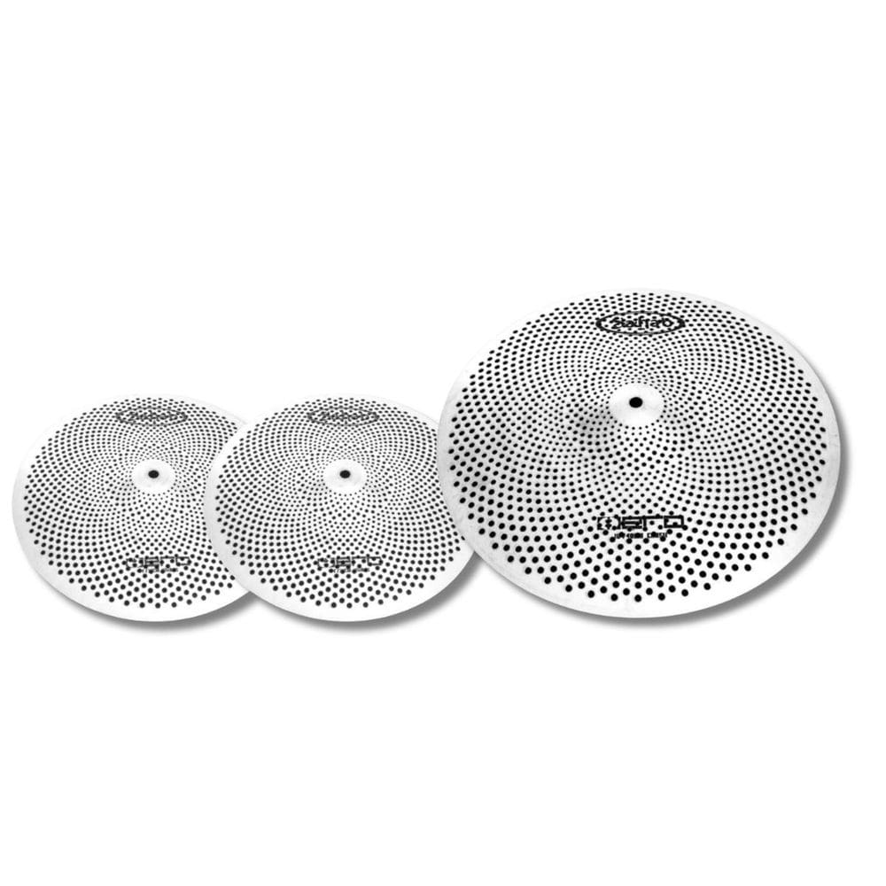 Kit Pratos Hero Mute Par Chimbal 14 + Crash 16