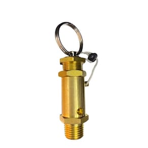 Válvula De Segurança Compressor Ar 125 Lbs Libras Dn 1/4 Bsp