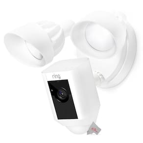 Câmera de segurança Ring Floodlight Cam Wired Plus 1080p HD