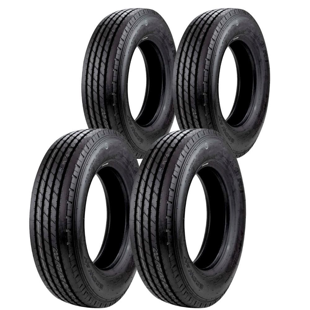 Kit 4 Pneus 275/80R22.5 Liso 18 Lonas 149/146M TL Ecoway B1 Xbri