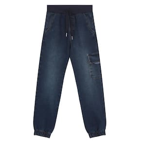 Calça Jogger Infantil Menino Jeans Brandili
