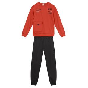 Conjunto Infantil Menino Em Moletom Brandili