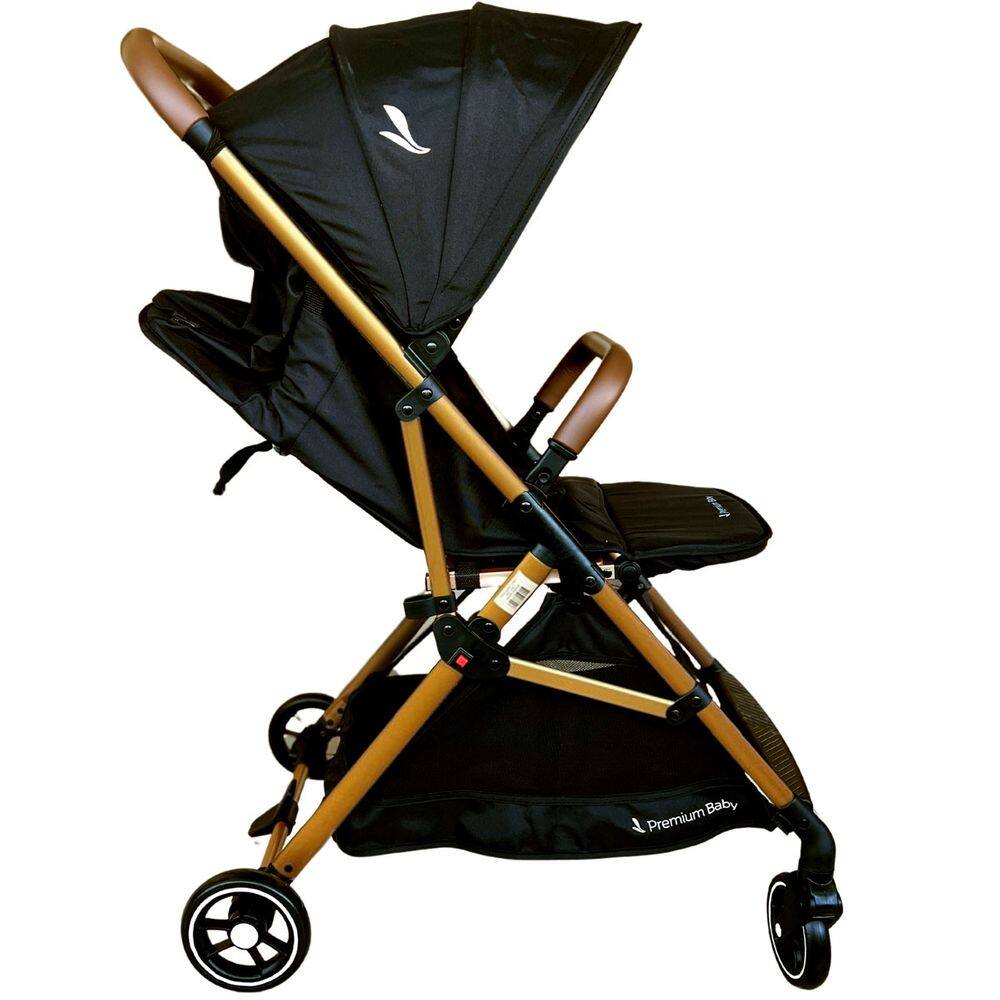 Carrinho de Bebê Premium Baby Zurich Preto | Casas Bahia