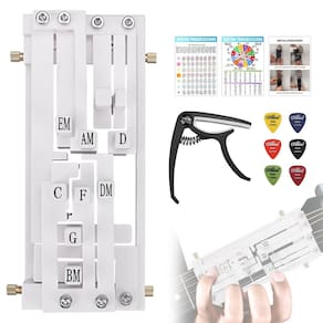 Guitarra Chord Presser FormiPow Beginner Learning com 11 acordes