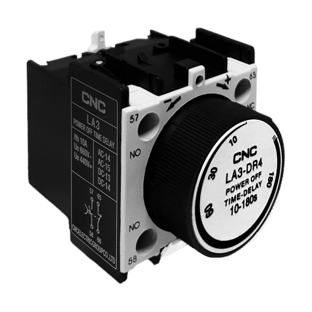 Bloco Temporizador Para Contator Mod La3-Dr4