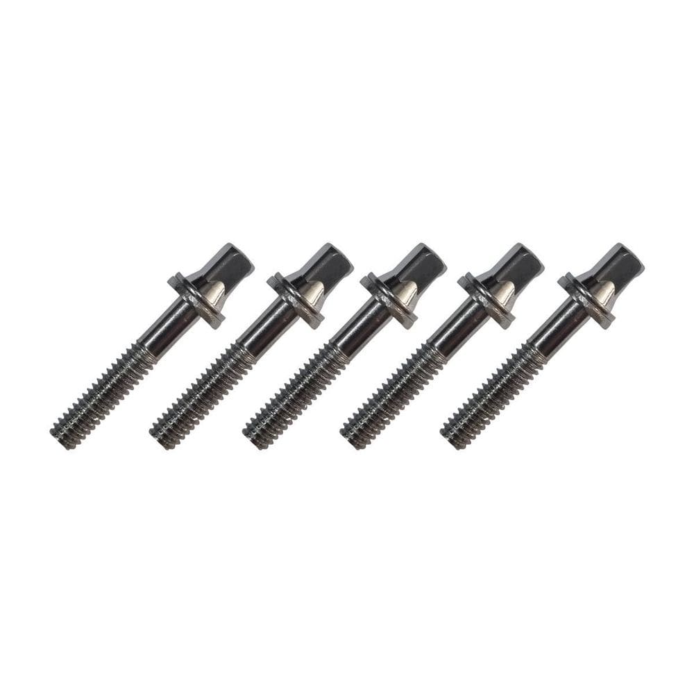 Kit 5 Parafuso Afinação De Bateria 30Mm X 5Mm 7/32 Cromado