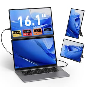 Monitor extensor de tela para laptop portátil Vixtan 16,1" FHD