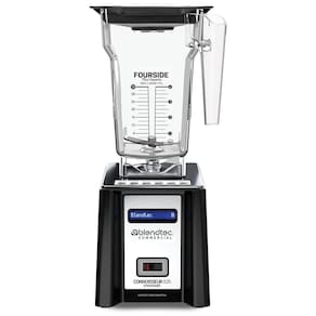 Liquidificador Blendtec Connoisseur 825 SpaceSaver com Jarra FourSide e Tampa com Ventilação Preto