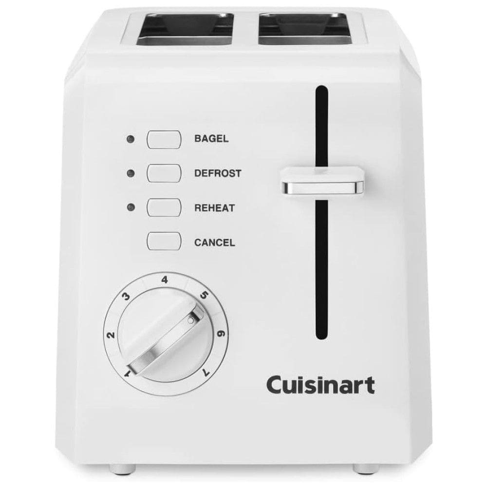 Torradeira 2 Fatias com 7 Níveis de Tostagem, 900W, 110v, CUISINART CPT 122, Branco