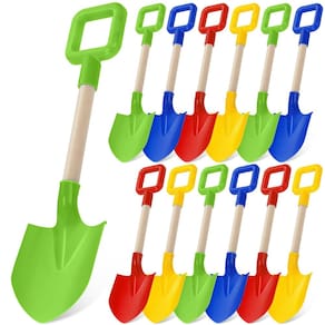 Conjunto de pás de areia Honoson Long Beach Spades, pacote de 16 polegadas com 12