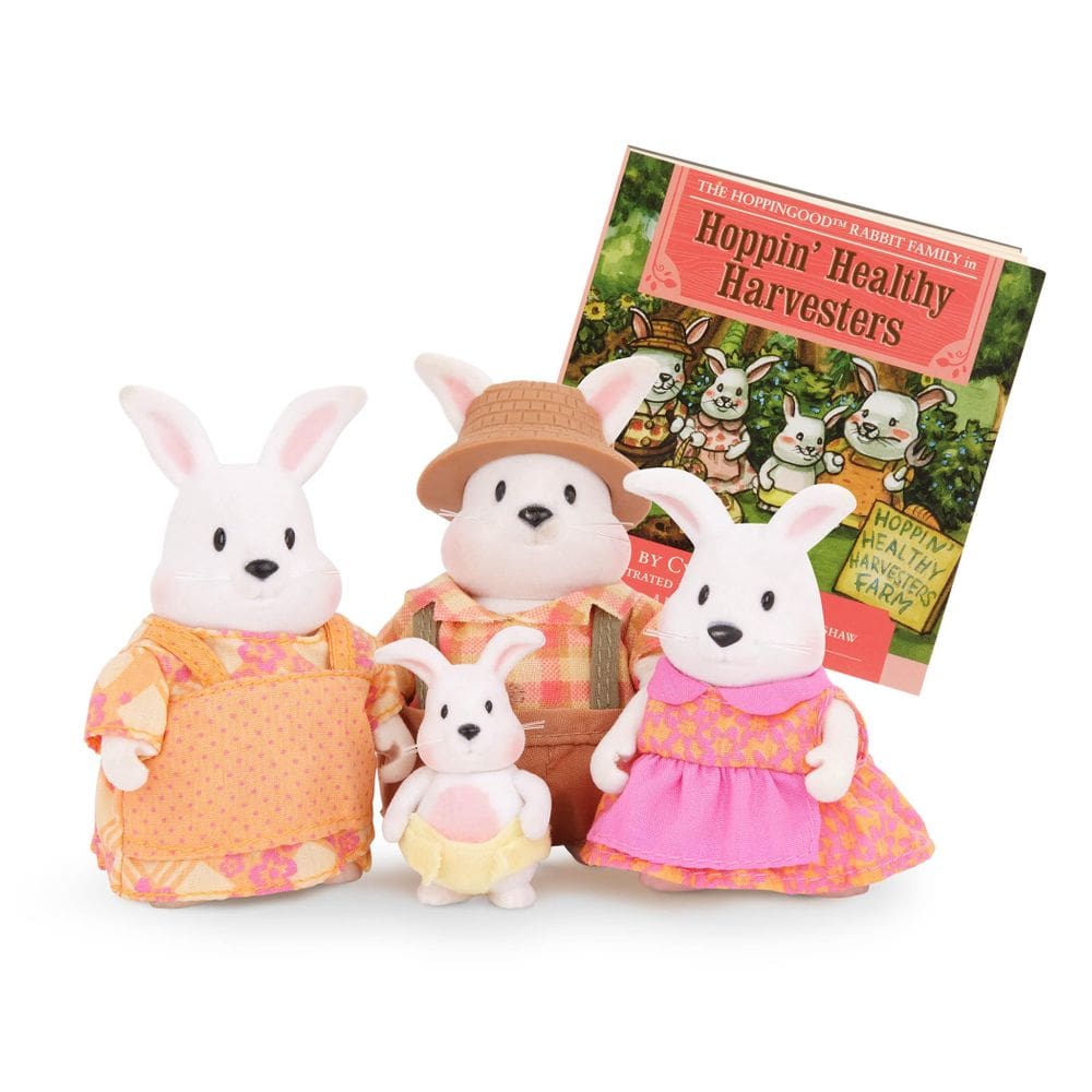 Figuras de coelhinho colecionáveis Li`l Woodzeez Hoppingoods Rabbit