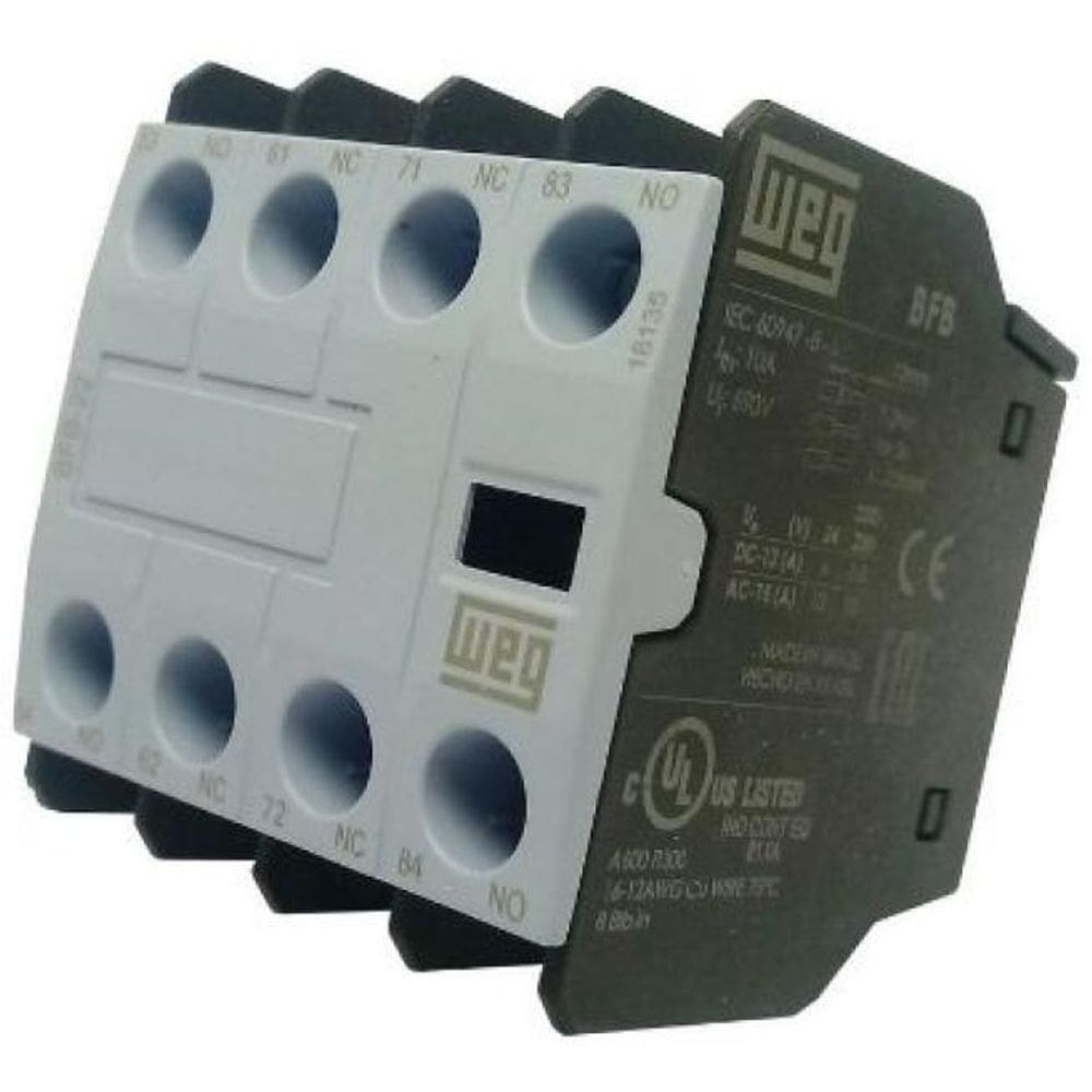 Bloco de Contato Auxiliar Frontal CWB 2NA+2NF BFB-22