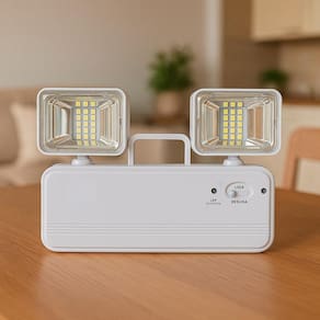 Luminária De Emergência Led Luminosa Externa Interna Bivolt