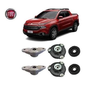Kit 4 Coxim Rolamento Dianteiro Traseiro Fiat Toro 2016 2017
