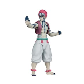 Boneco de ação McFarlane Demon Slayer Akaza de 7 polegadas