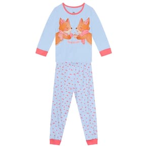 Pijama infantil menina raposinha brilha no escuro Brandili