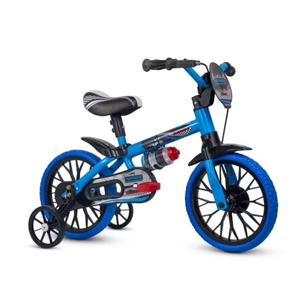 Bicicleta Aro 12 Veloz Nathor A Partir De 3 Anos Com Rodinhas