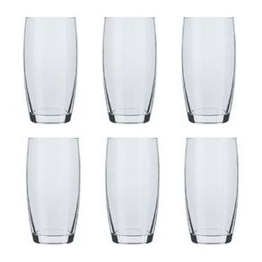 Jogo de Copos Nadir Long Drink Oca 400ml Vidro Com 6 peças